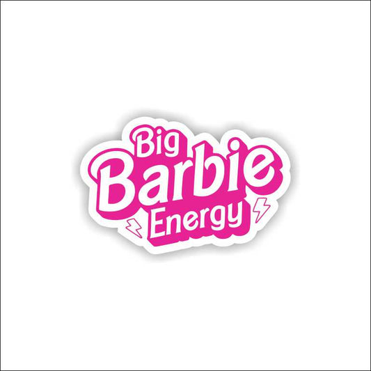 The Barbie Energy Sticker