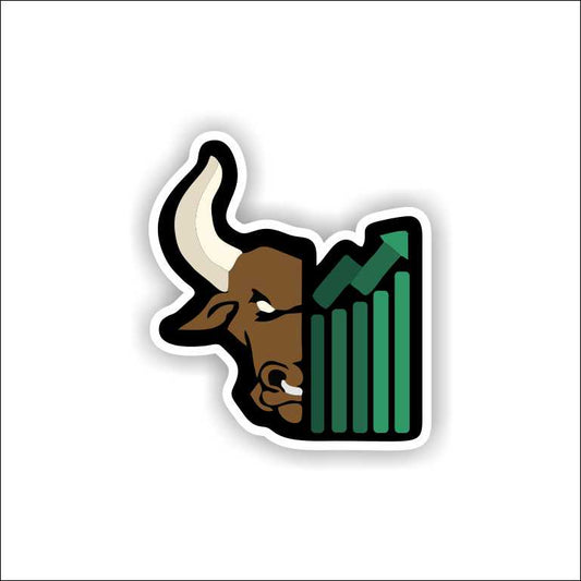 Trading Bull Sticker