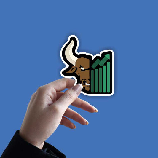 Trading Bull Sticker