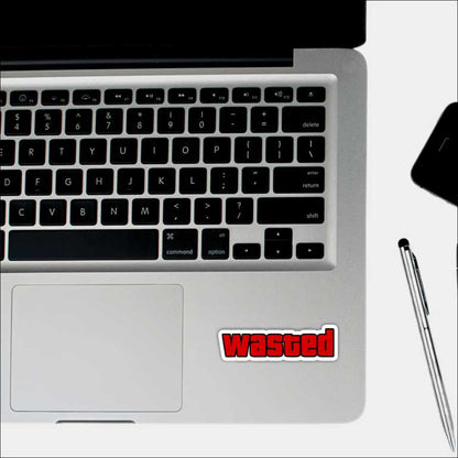 Wasted Sticker