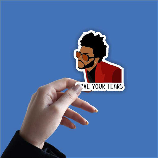 Weekend Save Your Tears Sticker