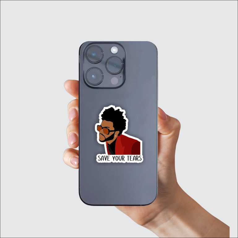 Weekend Save Your Tears Sticker