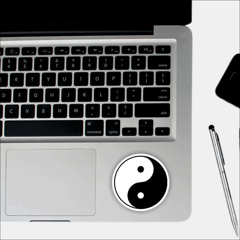Yin & Yang Sticker