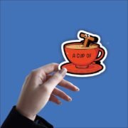 A cup of tea Sticker - Image 2