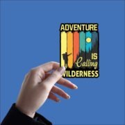Adventure is calling Wilderness Sticker - Image 4
