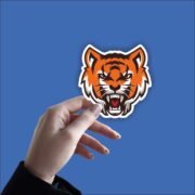 Angry tiger Sticker - Image 2