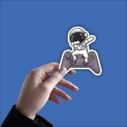 Astronut cabbing Sticker - Image 3
