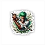 Awakening Zoro One Piece Sticker