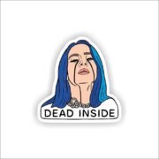 Billie Eilish Dead Inside Sticker