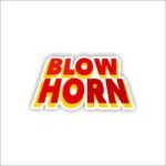 Blow Horn Sticker