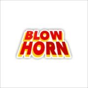 Blow Horn Sticker