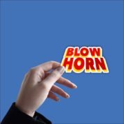 Blow Horn Sticker - Image 4