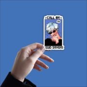 Call Me Gojo Sensai Sticker - Image 2