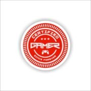 Certified Gamer Sticker