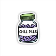 Chill pills Sticker