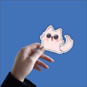 Cute Cat Sticker - Image 2
