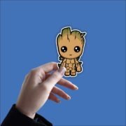 Cute Groot Marvel Sticker - Image 2