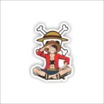 Cute Luffy One Piece Sticker