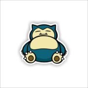 Cute Snorlax Sticker