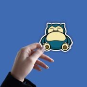 Cute Snorlax Sticker - Image 2