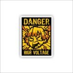 Danger High Voltage Sticker