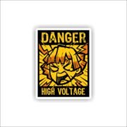 Danger High Voltage Sticker