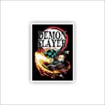 Demon Slayer Blazing Dance Fire Sticker