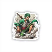 Epic Zoro One Piece Sticker