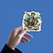 Epic Zoro One Piece Sticker - Image 2