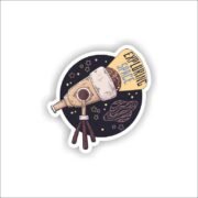 Exploring Space Sticker
