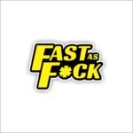 Fast as Fuck Sticker