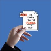 Final Draft Pdf - designer Sticker - Image 2