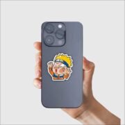 Flat Face Naruto Sticker - Image 4