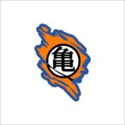 Goku logo Sticker