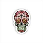 Grafitti Skull Sticker