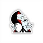 Grim Reaper Rocks Sticker