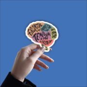 Groovy Brain Sticker - Image 4