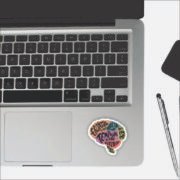 Groovy Brain Sticker - Image 3