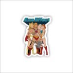 He man - the axe effect Sticker