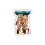 He man - the axe effect Sticker