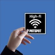 Hi-Fi Potspot Sticker - Image 3