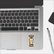 High on chai Sticker - Image 3