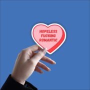 Hopeless Romantic Sticker - Image 2