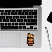 Horn nahi gaana baja Sticker - Image 3