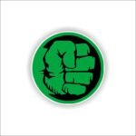 Hulk Fist Sticker