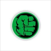 Hulk Fist Sticker