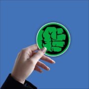 Hulk Fist Sticker - Image 2