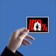 Hundred Percent Sticker - Image 2