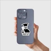 I Graduated From Life Sticker - Image 2