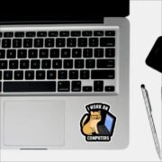 I Work On Computers Programmer - Coding Sticker - Image 3